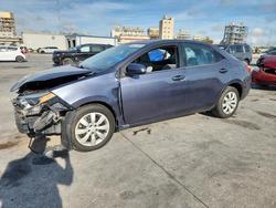 Salvage cars for sale from Copart New Orleans, LA: 2015 Toyota Corolla l