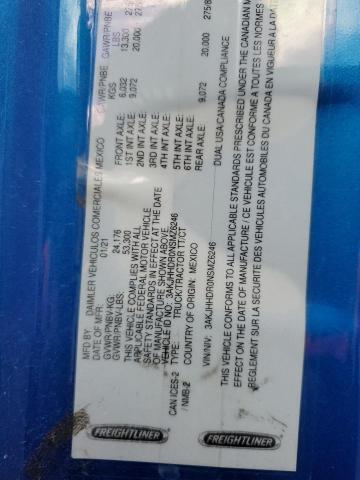 2022 Freigliner 2022 Freightliner Cascadia 126 Semi Truck