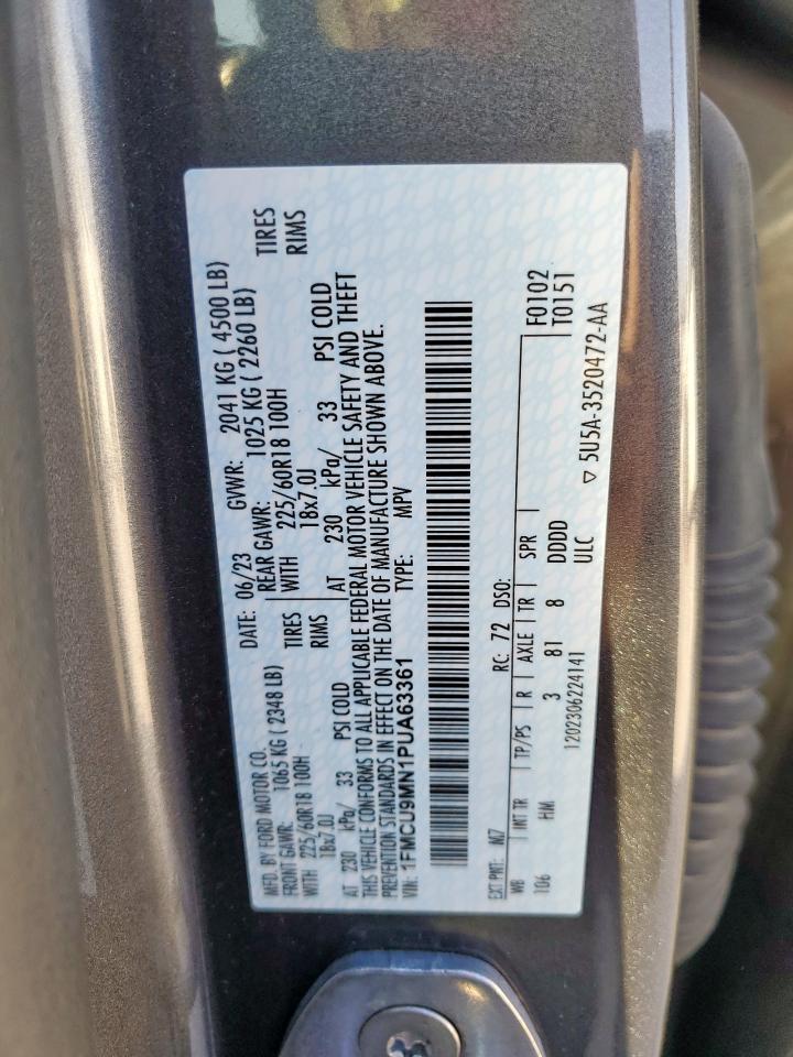 2023 Ford Escape st Line
