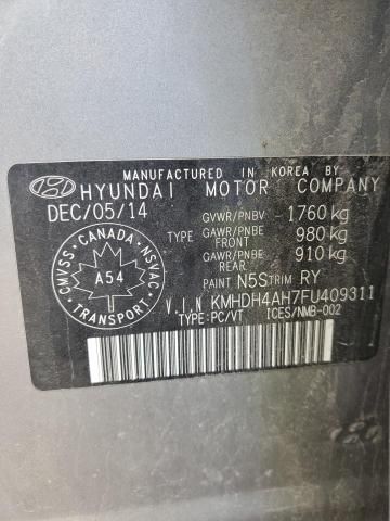 2015 Hyundai Elantra Sport