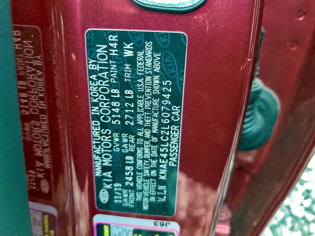 2020 KIA Stinger GT1