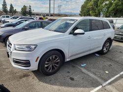 Audi salvage cars for sale: 2019 Audi Q7 Premium