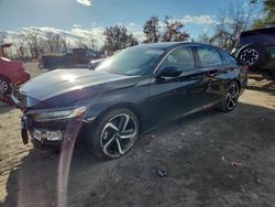 Honda salvage cars for sale: 2021 Honda Accord Sport