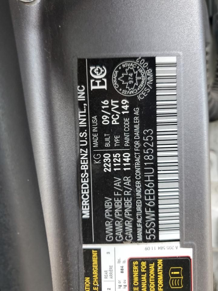 2017 Mercedes-Benz C 43 4matic amg