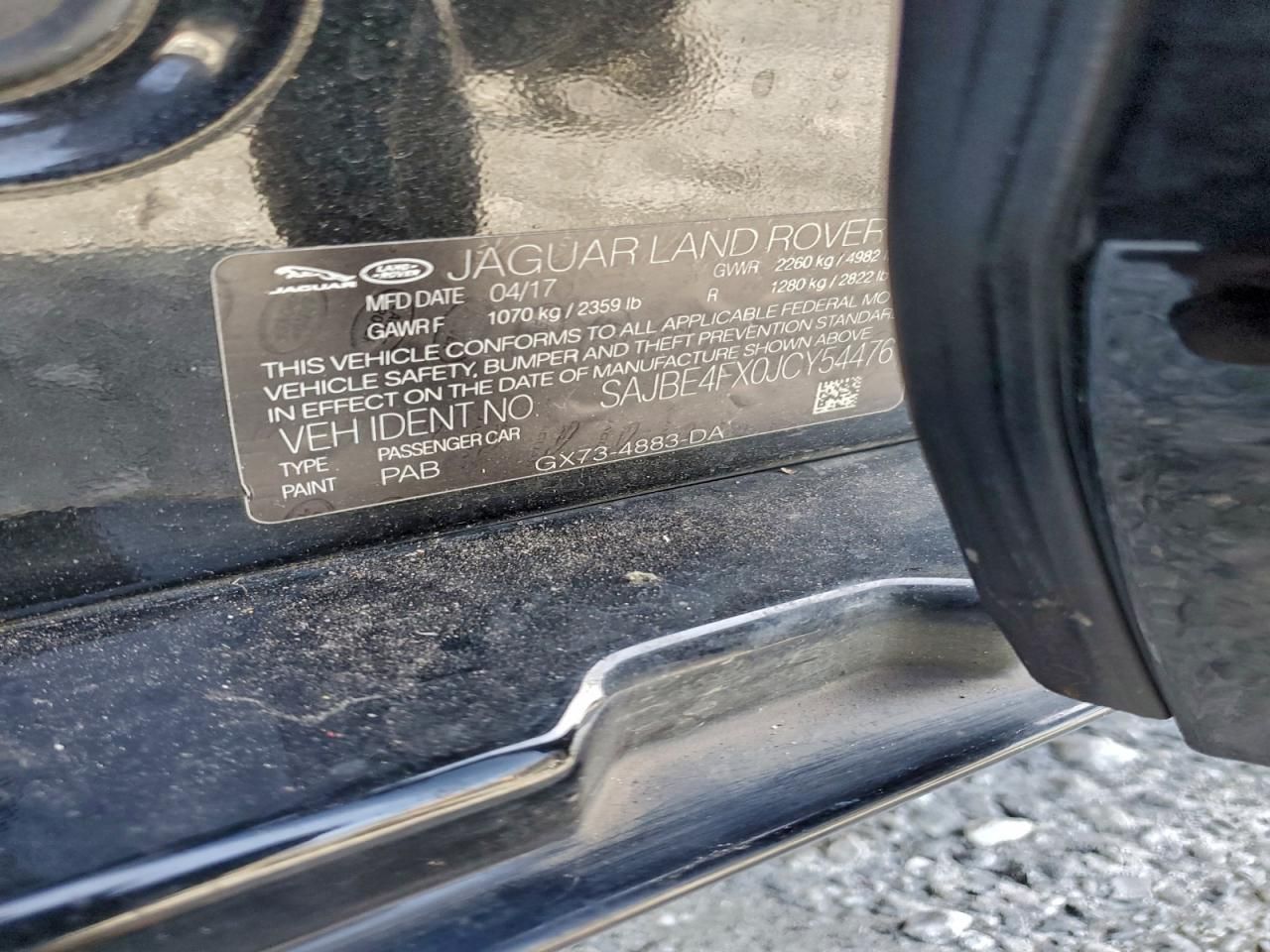 2018 Jaguar Xf Prestige