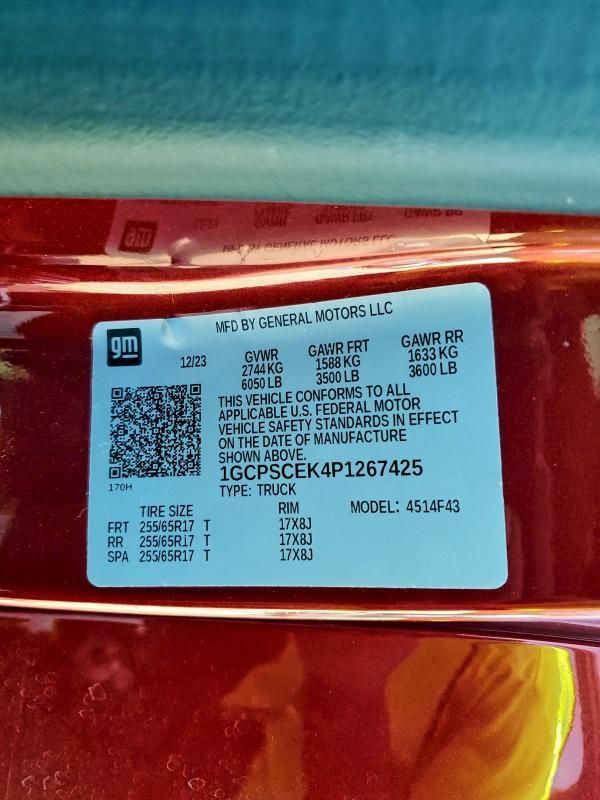 2023 Chevrolet Colorado lt