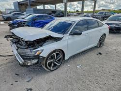 Honda salvage cars for sale: 2021 Honda Accord Sport