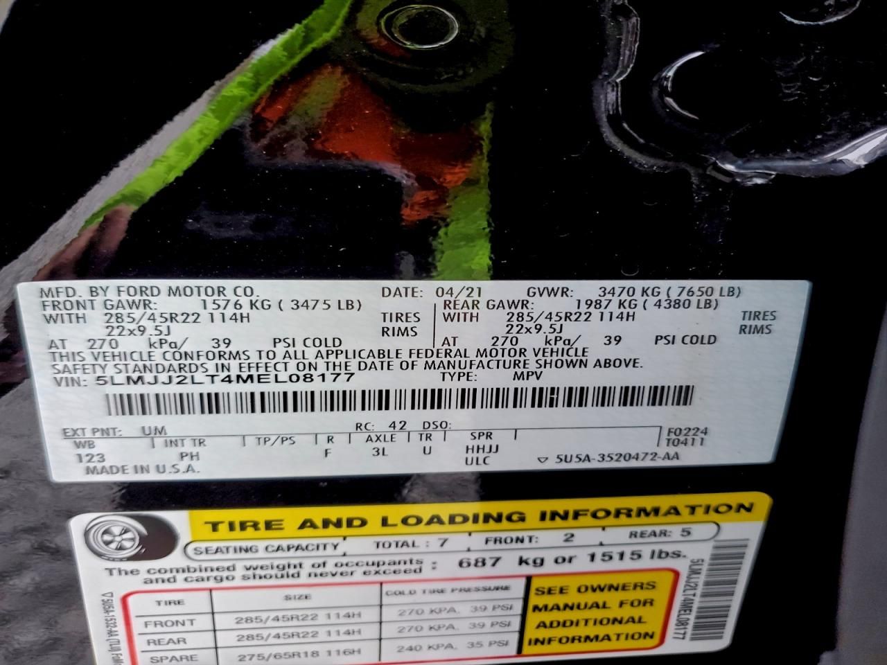 2021 Lincoln Navigator Reserve