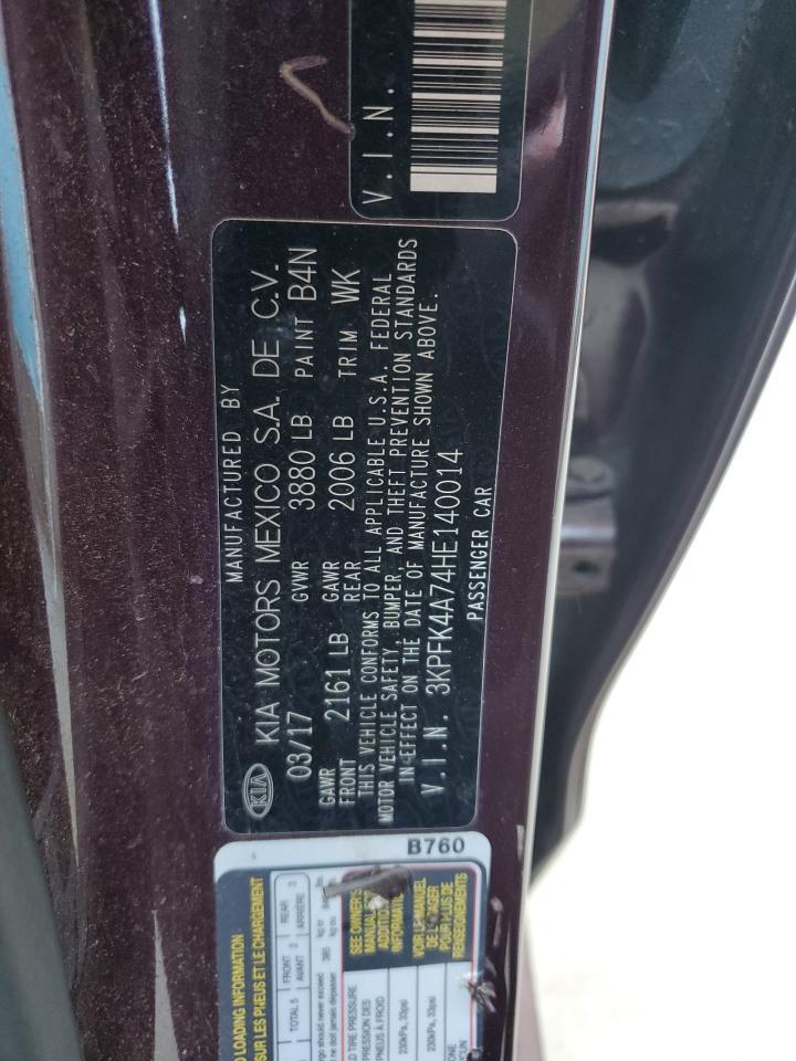 2017 KIA Forte lx