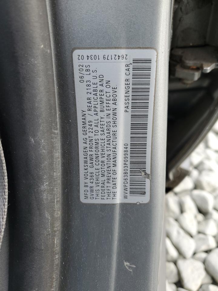 2003 Volkswagen Passat gls