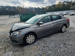 2016 Nissan Sentra s en venta en Ellenwood, GA