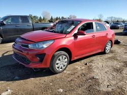 KIA salvage cars for sale: 2022 KIA Rio lx