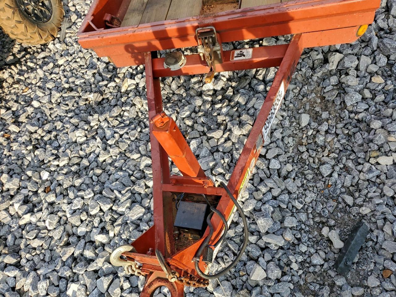 2016 Felling FT-6T-1 Tilt Deck Equipment Trailer