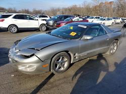 Pontiac Firebird salvage cars for sale: 2001 Pontiac Firebird Formula