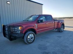 Salvage trucks for sale at New Braunfels, TX auction: 2017 Ford F450 Super Duty