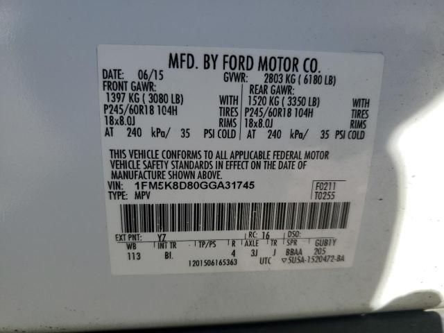 2016 Ford Explorer xlt