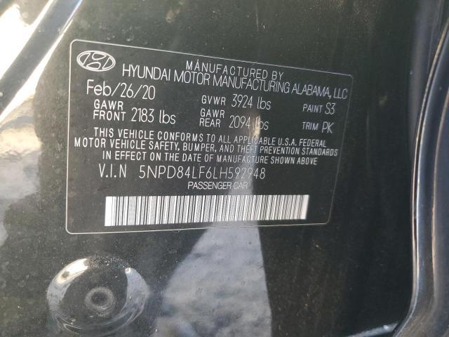 2020 Hyundai Elantra sel