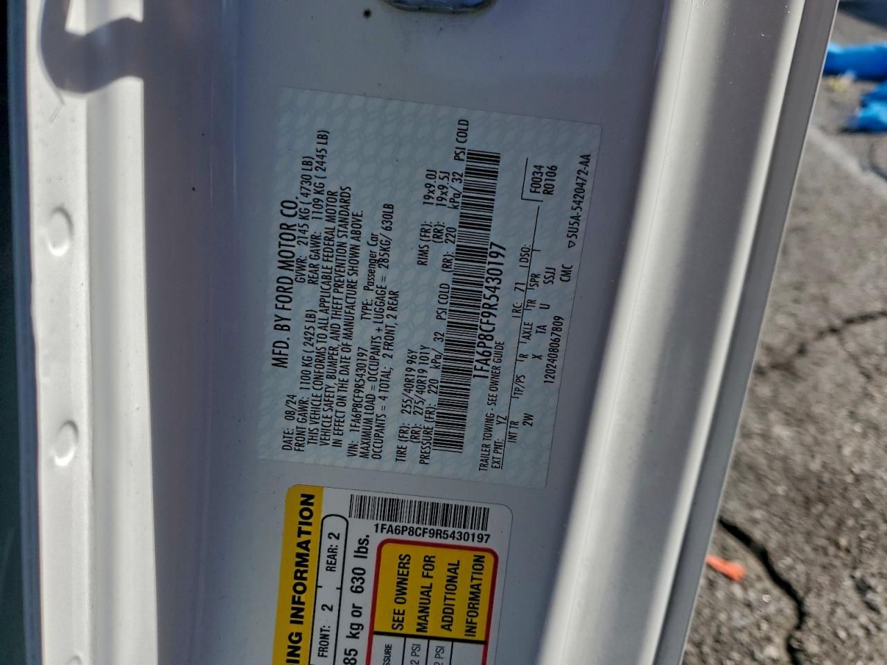 2024 Ford Mustang gt