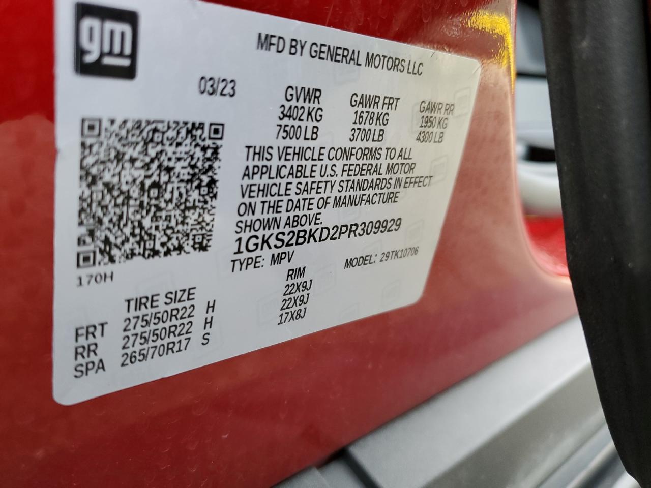 2023 GMC Yukon slt