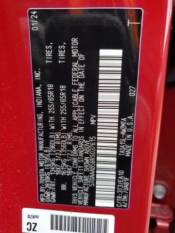 2024 Toyota Grand Highlander xle