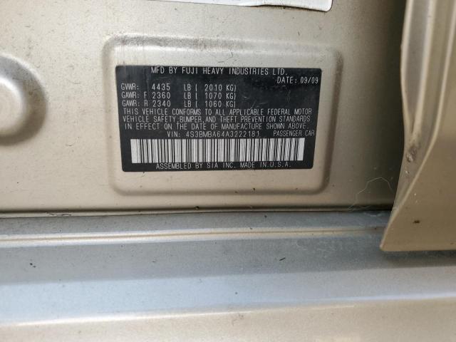 2010 Subaru Legacy 2.5i