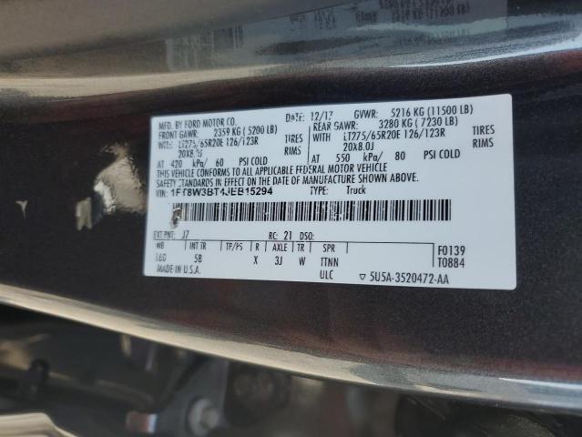 2018 Ford F350 Super Duty