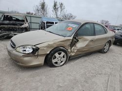 Ford Taurus salvage cars for sale: 2001 Ford Taurus sel