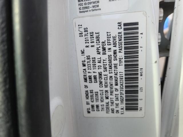 2012 Honda Accord lx