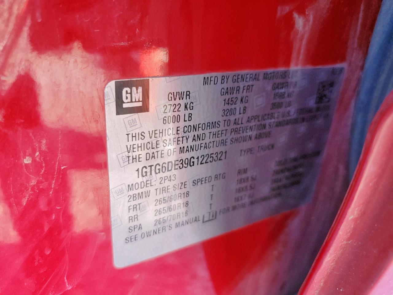 2016 GMC Canyon slt