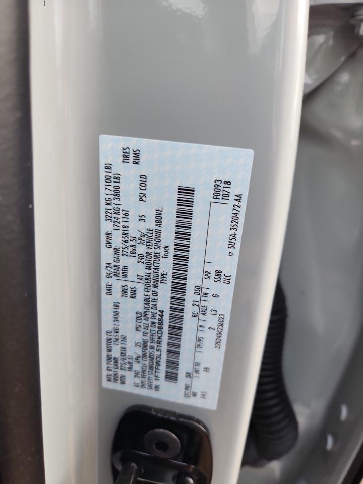2024 Ford F150 xlt