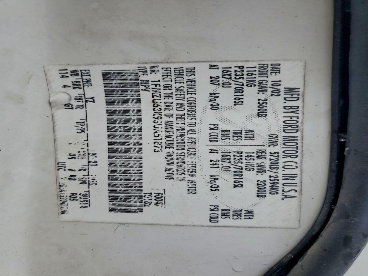 2003 Ford Explorer xlt