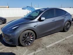 Vehiculos salvage en venta de Copart Van Nuys, CA: 2023 Tesla Model y