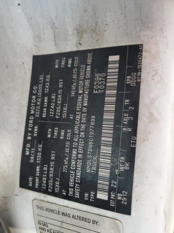 2012 Ford Transit Connect Utility / Service van