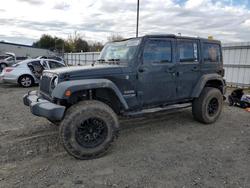 Jeep salvage cars for sale: 2018 Jeep Wrangler Unlimited Sport