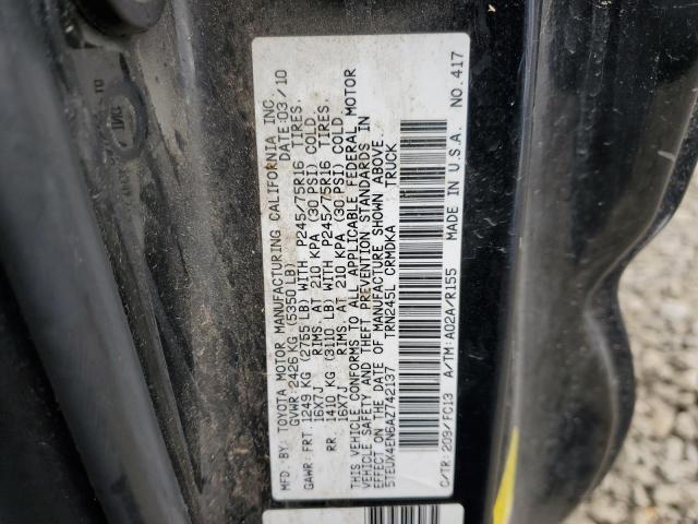 2010 Toyota Tacoma Access cab