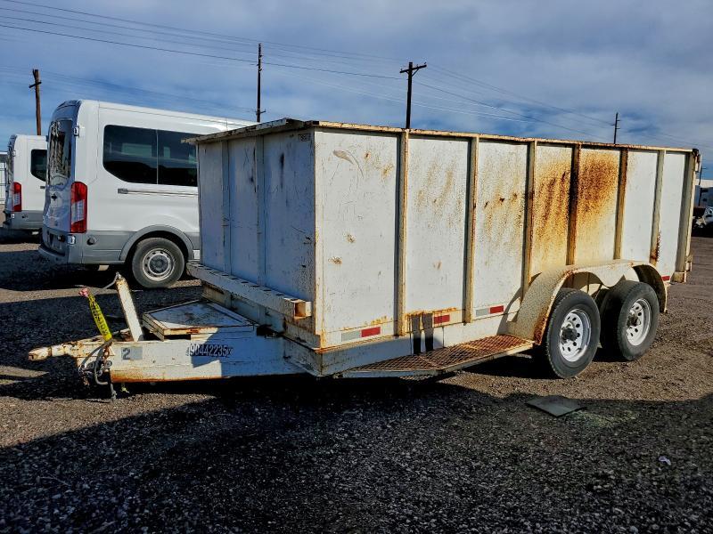 2001 Unknown 2018 Manteca Dump Trailer