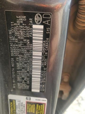 2012 Toyota Corolla Matrix