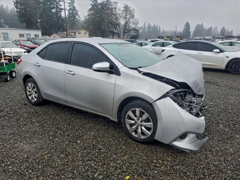 2016 Toyota Corolla l