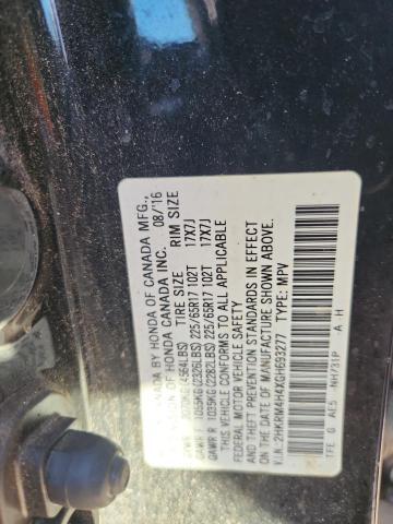 2016 Honda Cr-v se