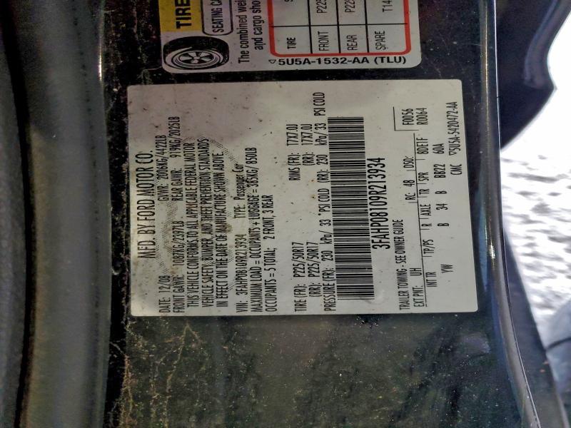 2009 Ford Fusion sel