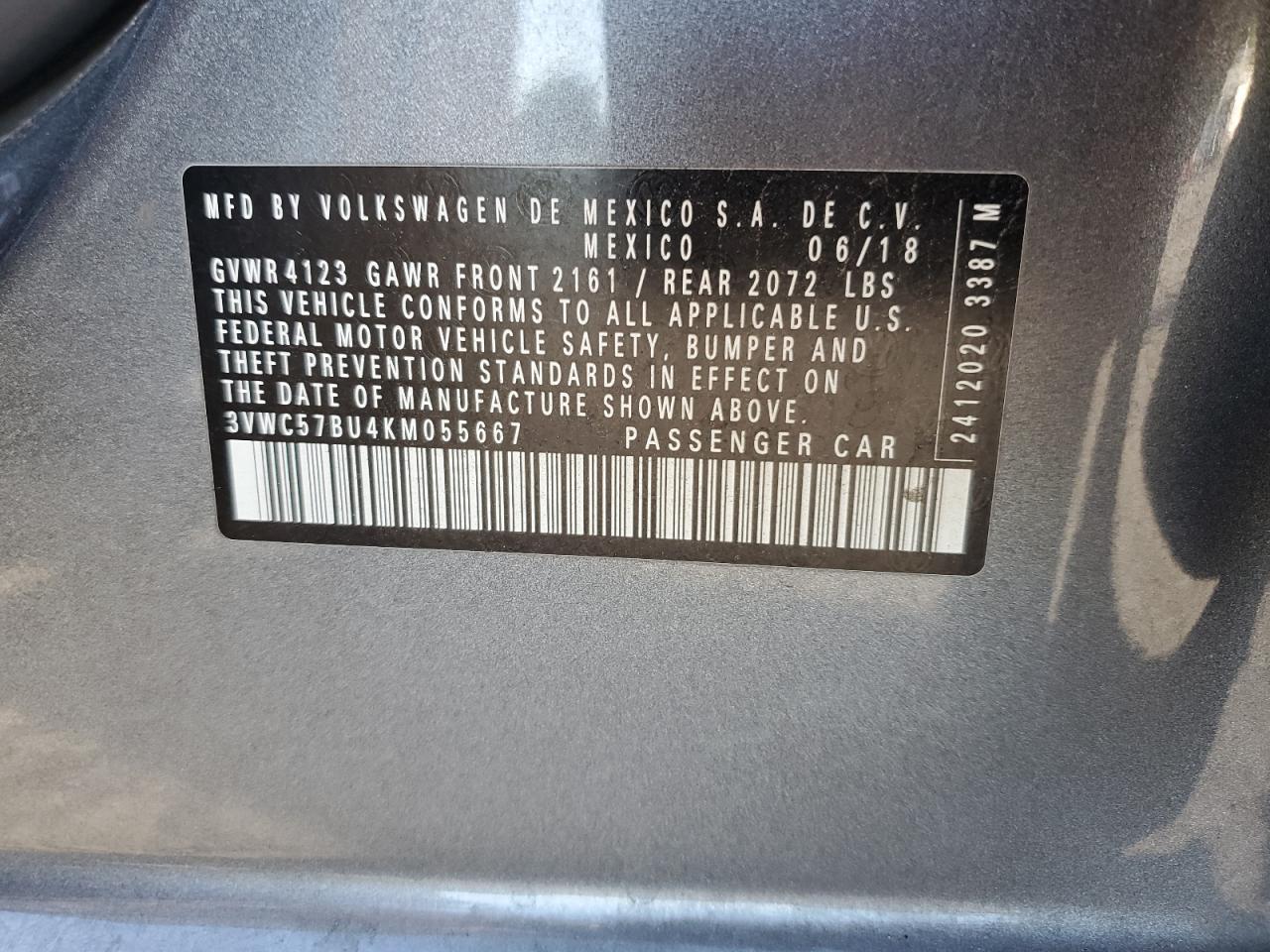 2019 Volkswagen Jetta s