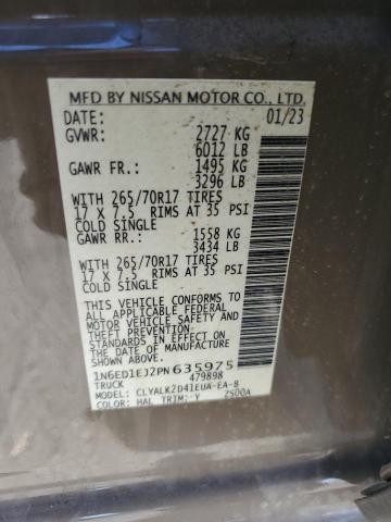 2023 Nissan Frontier s