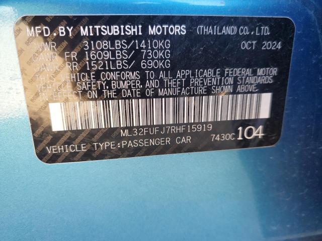2024 Mitsubishi Mirage G4 es