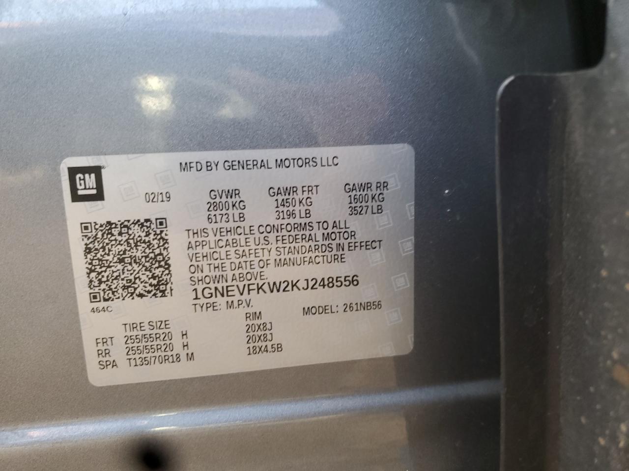 2019 Chevrolet Traverse ls