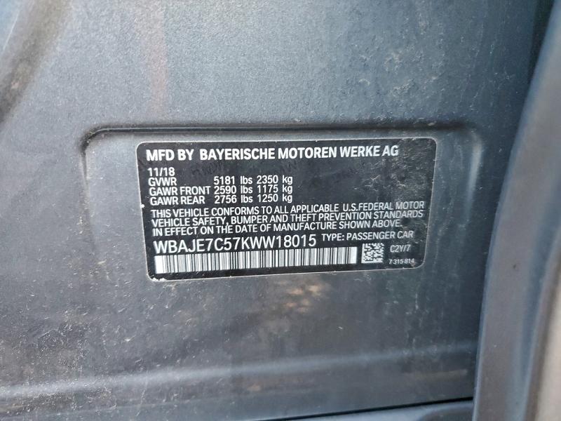 2019 BMW 540 xi