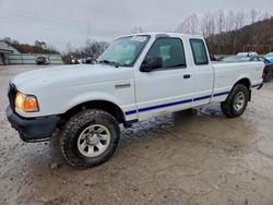 Salvage trucks for sale at Hurricane, WV auction: 2011 Ford Ranger Super Cab