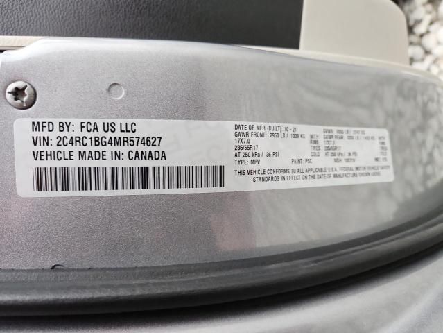 2021 Chrysler Pacifica Touring l