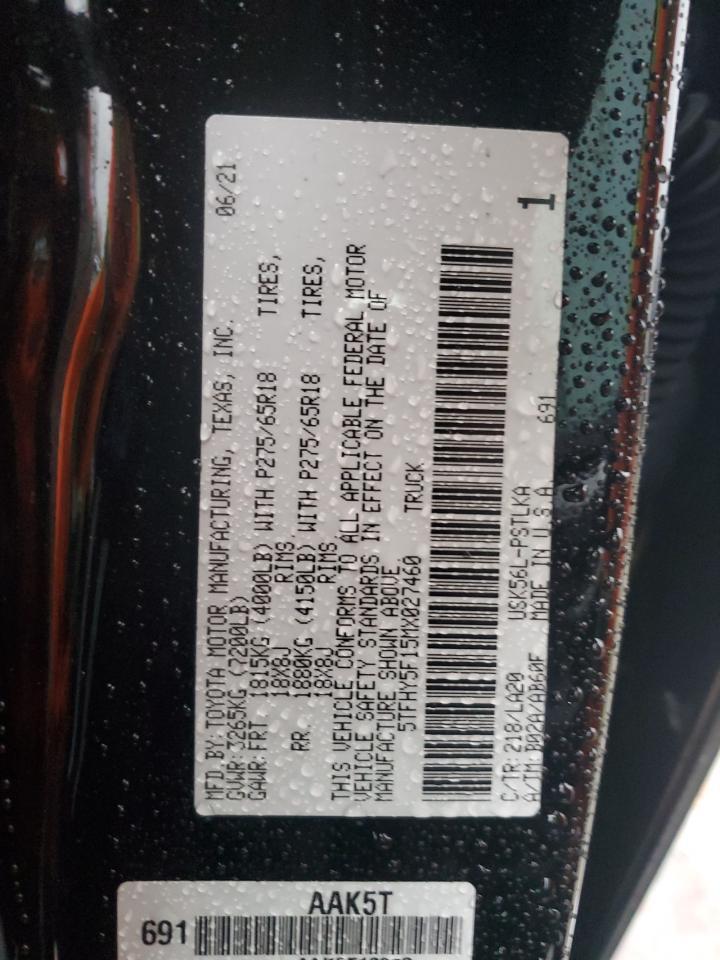2021 Toyota Tundra Crewmax Limited