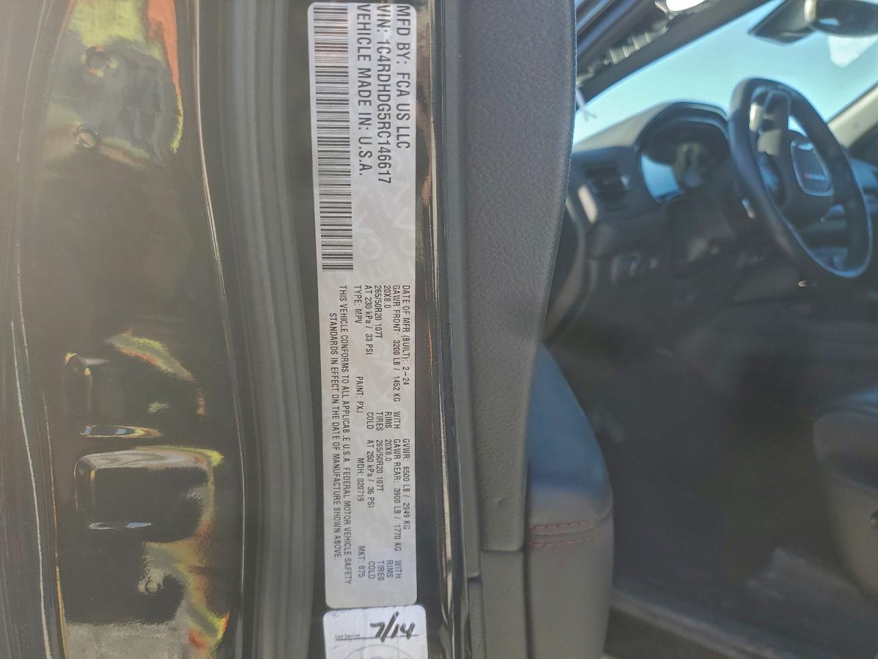 2024 Dodge Durango gt