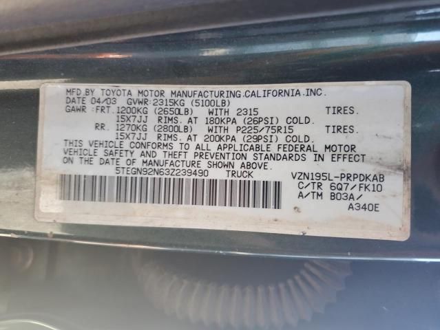 2003 Toyota Tacoma Double cab Prerunner